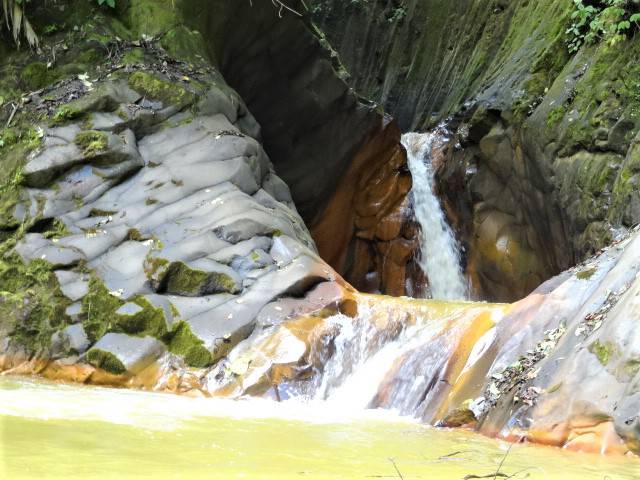 wasserfall Fluss cajon locos por el bosque