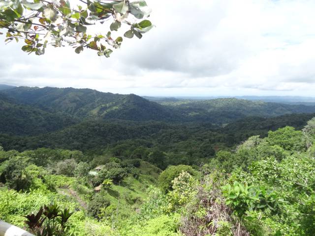 Aussicht Santa Juana Lodge