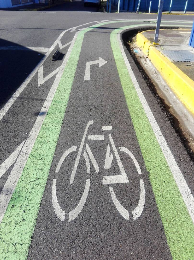 Bike sign