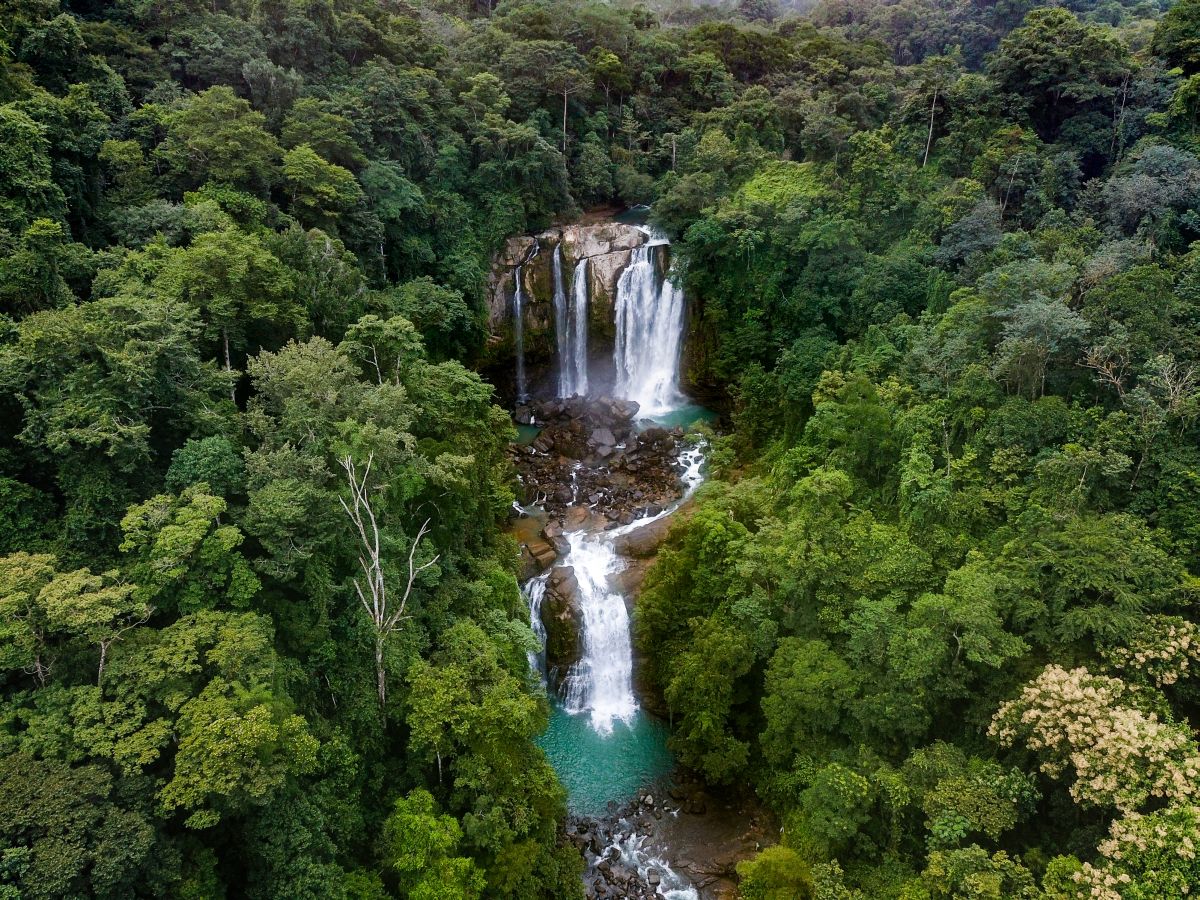 Catarata Nauyaca Aerial