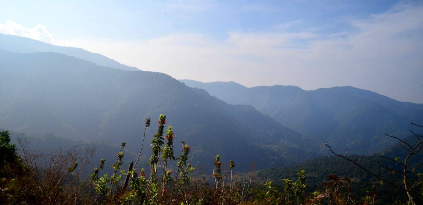 Historischer  Wanderweg über die Talamanca-Gebirgskette